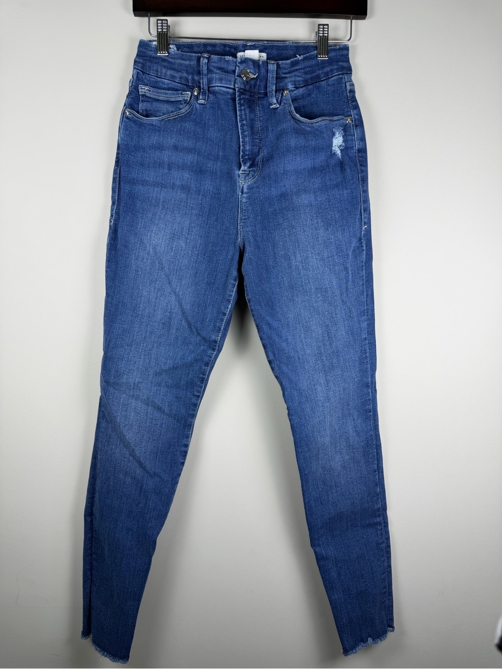Good American Good Waist High Waisted Skinny Jeans 6|28